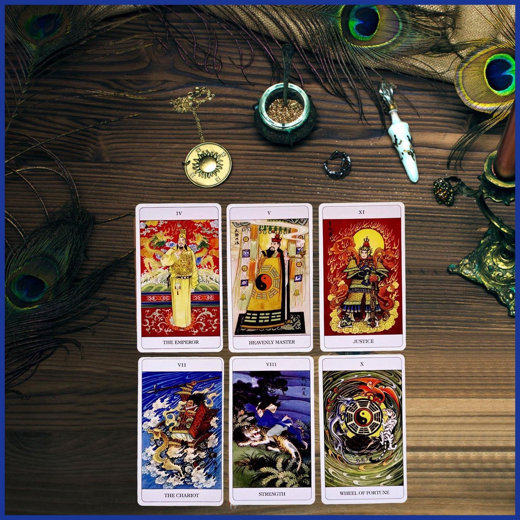 Bộ Bài Tarot Phong Cách Trung Quốc