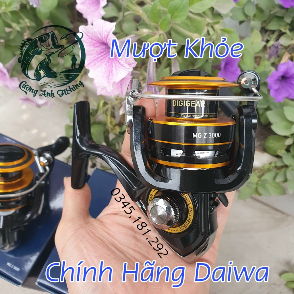 Máy câu Daiwa MGZ _ Máy Câu Lure _ Bền Khỏe Chính Hãng