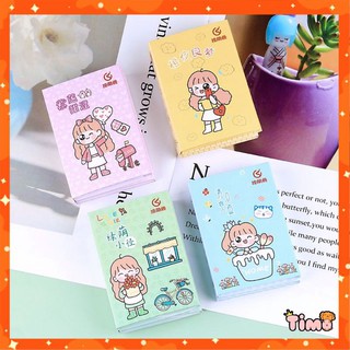 Set Giấy Note Dán Cute Ghi Nhớ Nhiều Màu Giấy Ghi Nhớ Gấp Gọn Dễ Thương Take Note Đẹp Notepad Decor