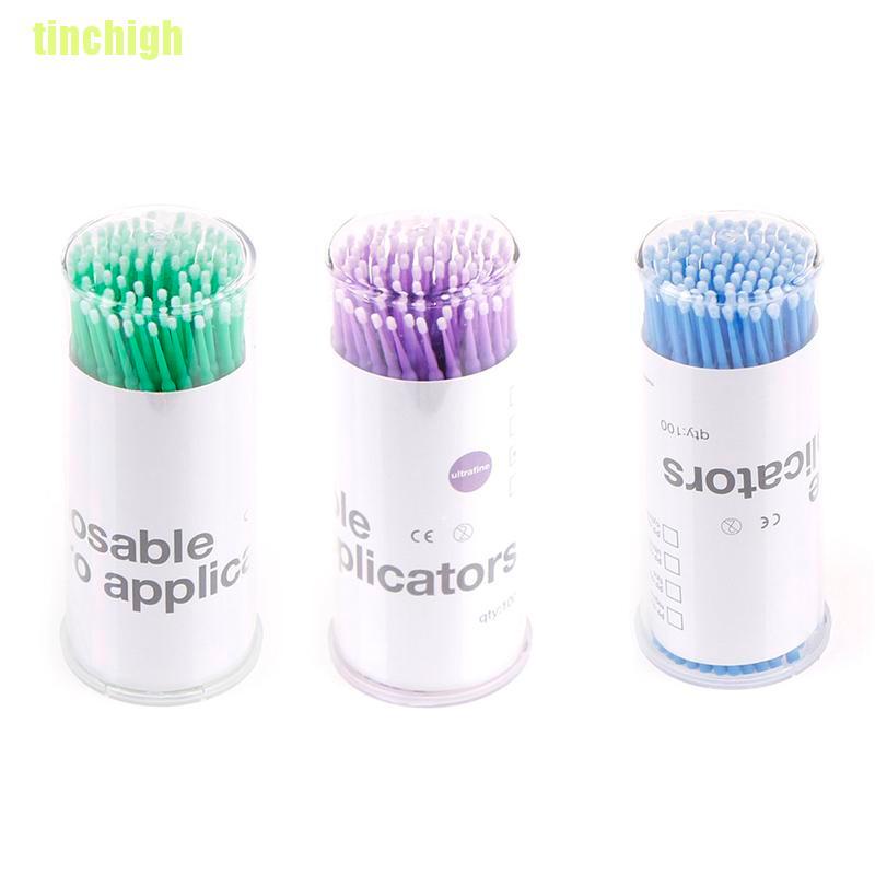 Hộp 100 Tăm Bông Cotton Dùng Một Lần Tiện Lợi