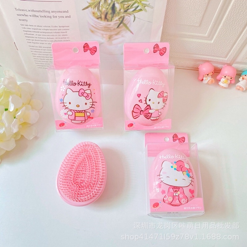 Lược gội đầu matxa HelloKitty