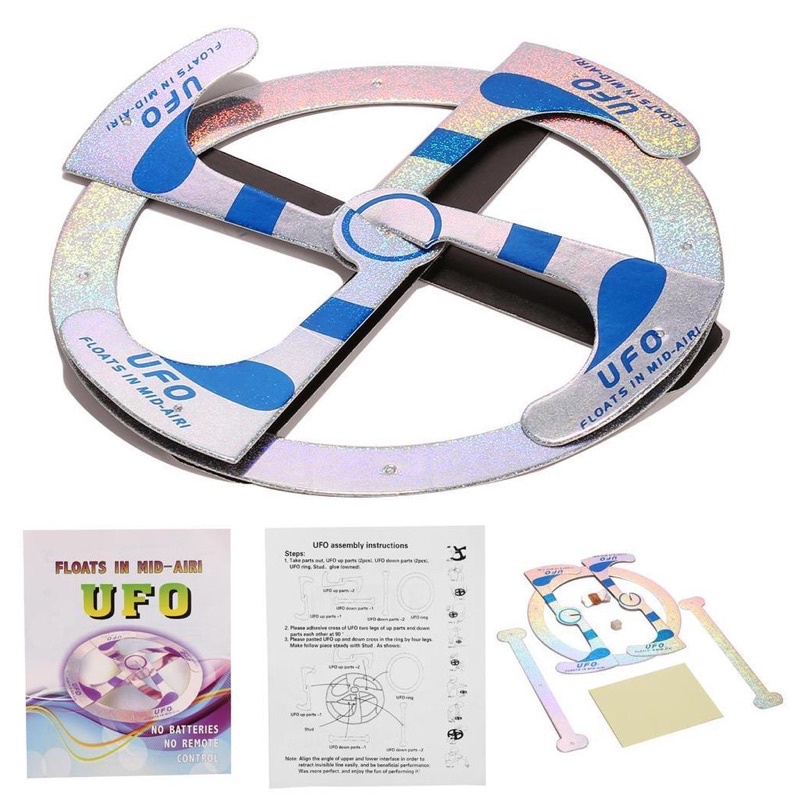 Đồ Chơi Đĩa Bay UFO Ma Thuật Sáng Tạo Thông Minh Dành Cho Bé Không Cần Pin