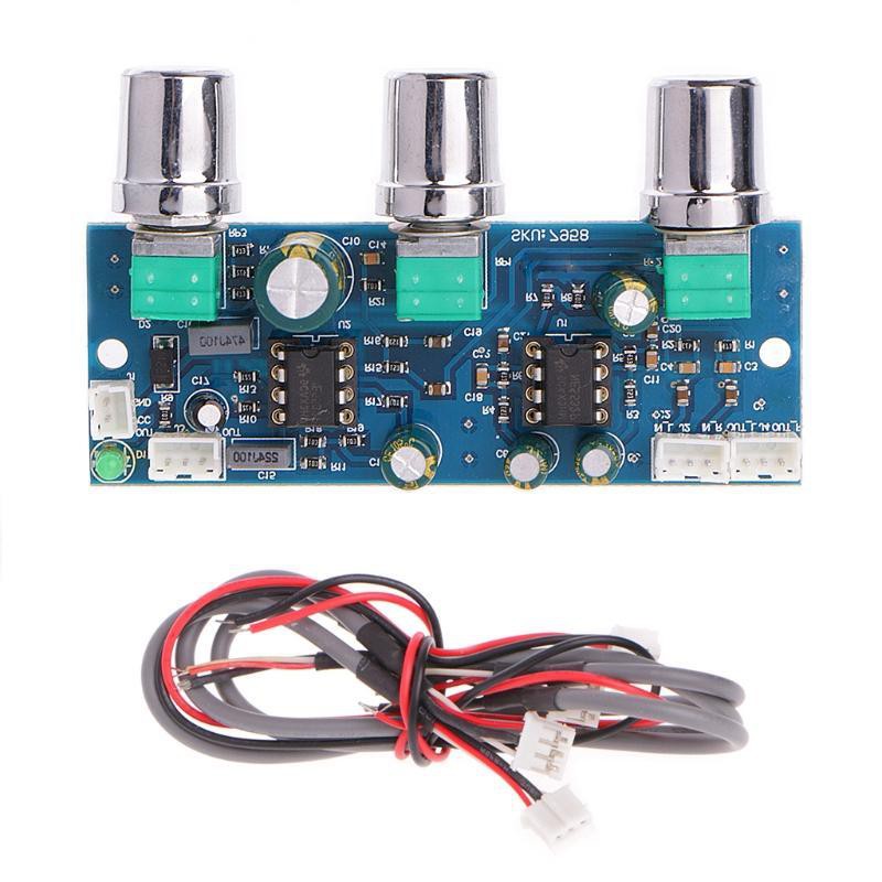 Bảng Mạch Khuếch Đại Âm Thanh Yin Ne5532 Dc12-24V 2.1ch / Pre-Ampl