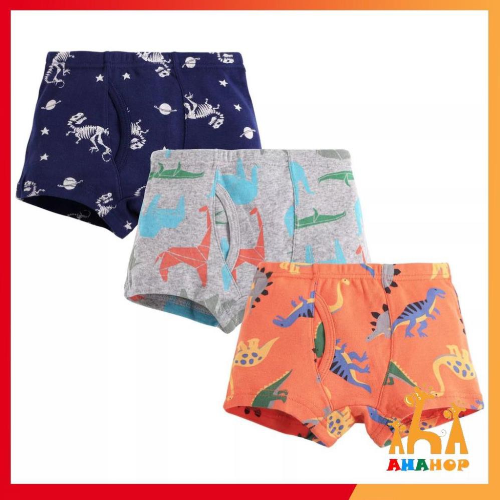 Set 3 Quần Đùi Bé Trai -Quần đùi đi biển cho bé trai chất COTTON thoáng mát nhiều từ 2-8 tuổi kiểu dáng Hàn Quốc H228
