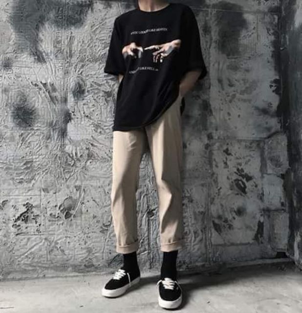 Plaid pant basic