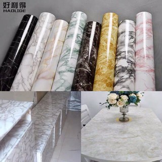 5M decal giả đá bóng keo sẵn chống nước khổ 60cm