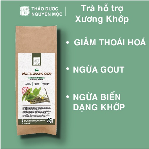 Trà xương khớp thảo dược dạng túi lọc hỗ trợ giảm đau nhức thoái hóa xương khớp tăng tiết dịch sụn vận động linh hoạt