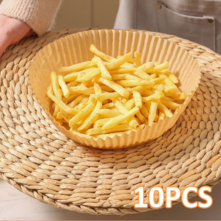 Set 10 Giấy Thấm Dầu Chống Dính Chuyên Dụng Cho Nồi Chiên Không Dầu