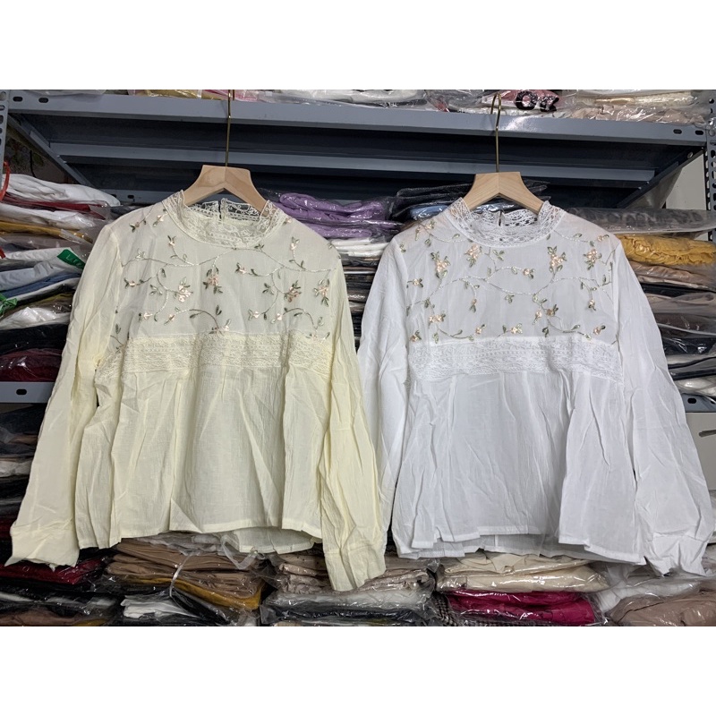 ÁO BABY DOLL ĐŨI ĐÍNH HOA MS12010