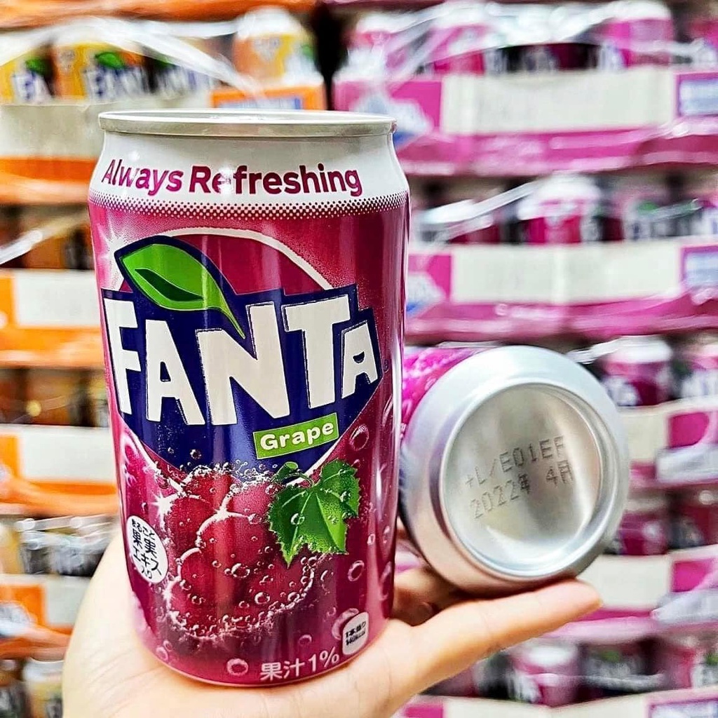 Nước Ngọt Nhật FanTa Cam - Nho