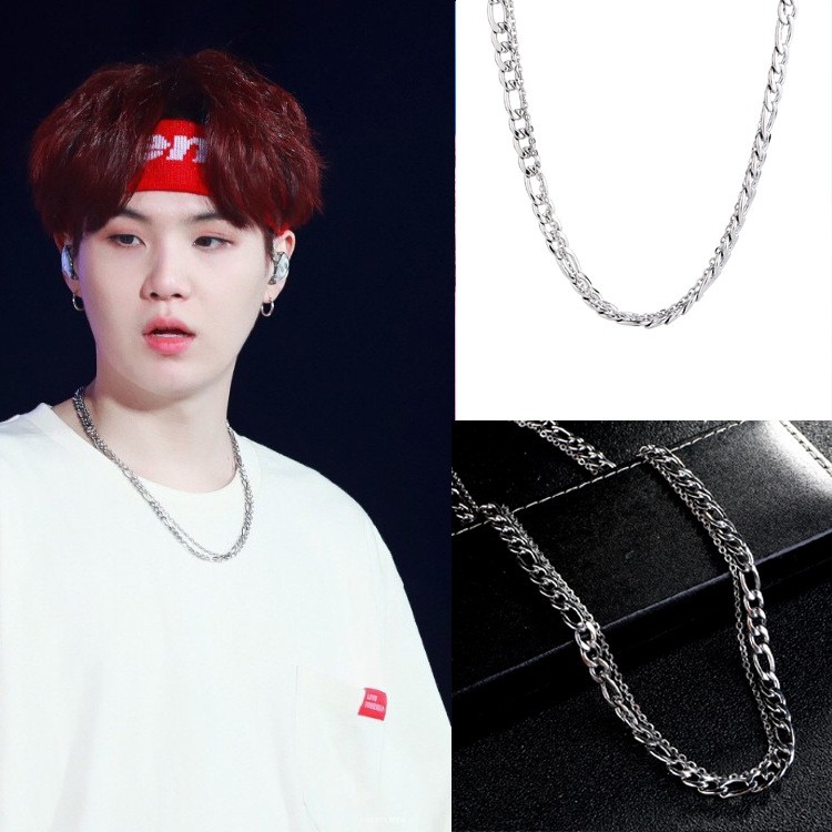 Vòng cổ SUGA dây chuyền BTS thế giới KPOP