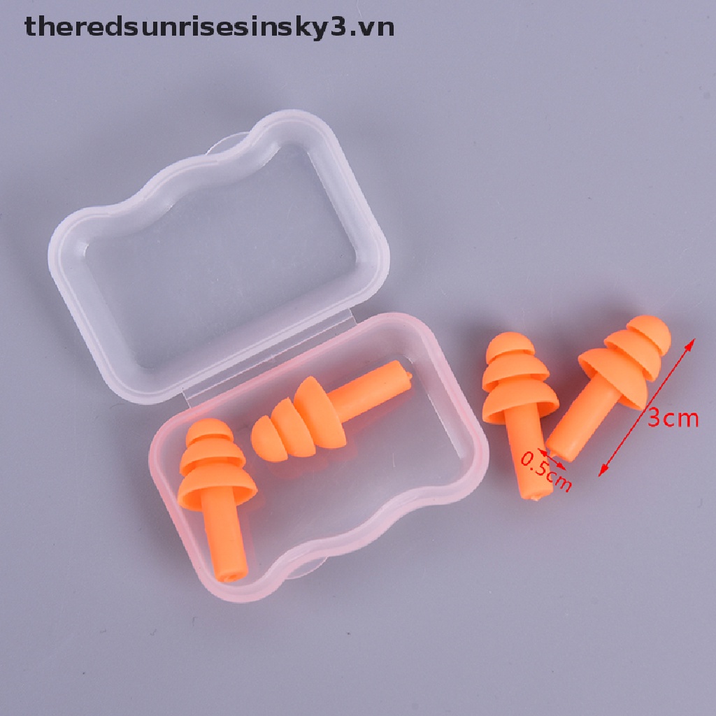 Bộ 2 Cặp Nút Bịt Tai Chống Ồn Khi Ngủ Tiện Dụng