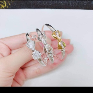 Lắc tay bạc khắc tên