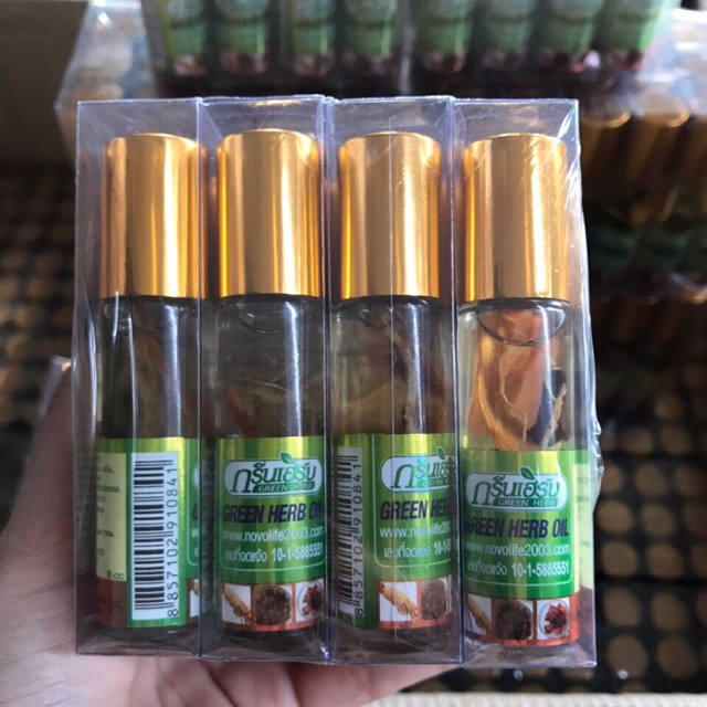 Dầu sâm thảo dược Thái Lan combo 12 chai