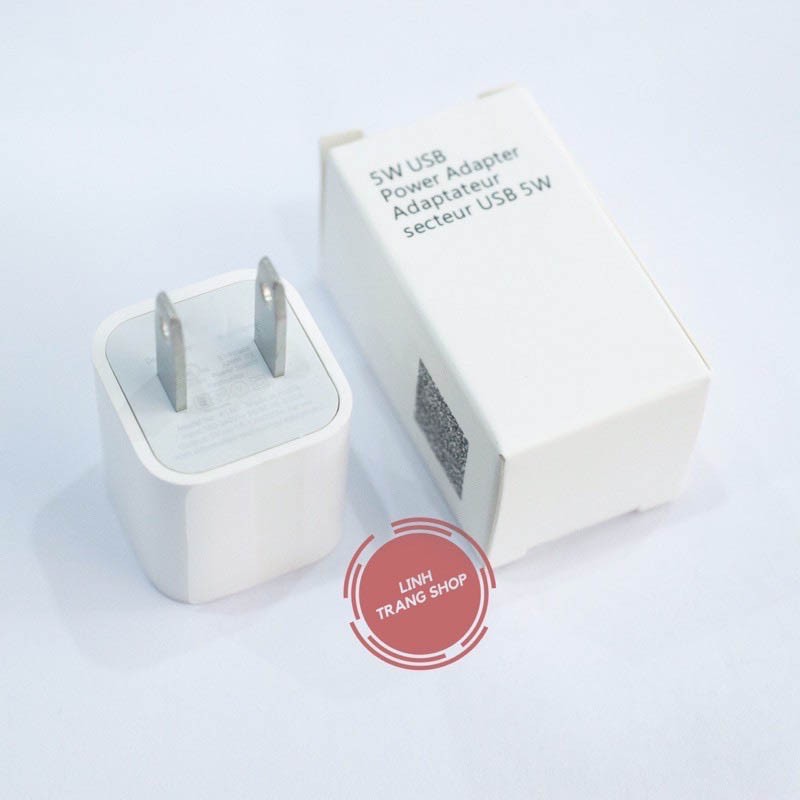 Sạc IP 5W ,Sạc IP 5/6/7/8/X/11/12 , Củ Sạc C01 + Cáp Sạc 6IC (BH 12 Tháng)