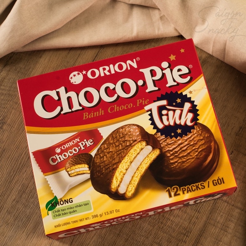 Bánh Chocopie Orion Hộp 12 chiếc Các Vị