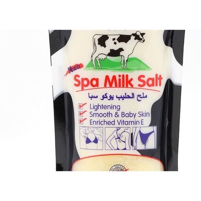 Muối tắm YOKO Sữa Bò - YOKO Spa Milk Salt Thái Lan