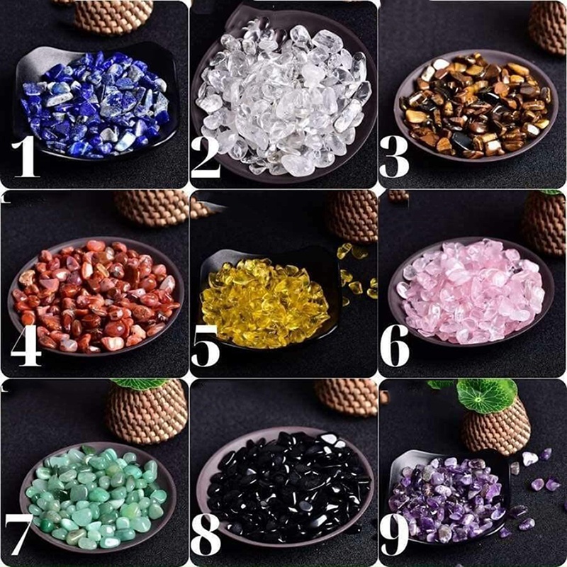 Đá Vụn Màu Nhiều màu - Fancy Stone, Đá Thanh Tẩy, Vụn Đá Phong Thuỷ Dùng Trang Trí, Thả Bể Cá, Làm Đồ Vật May Mắn