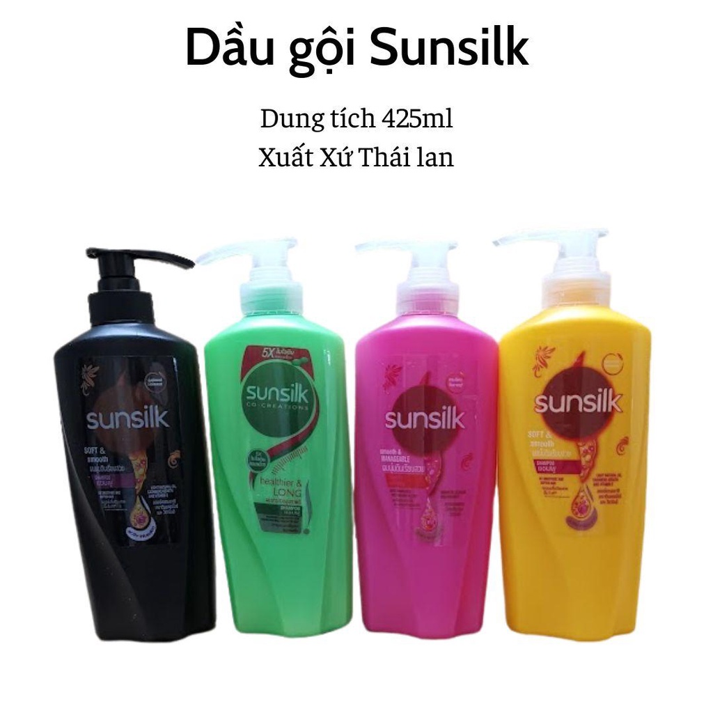 Dầu gội Sunsilk Thái Lan 425ml
