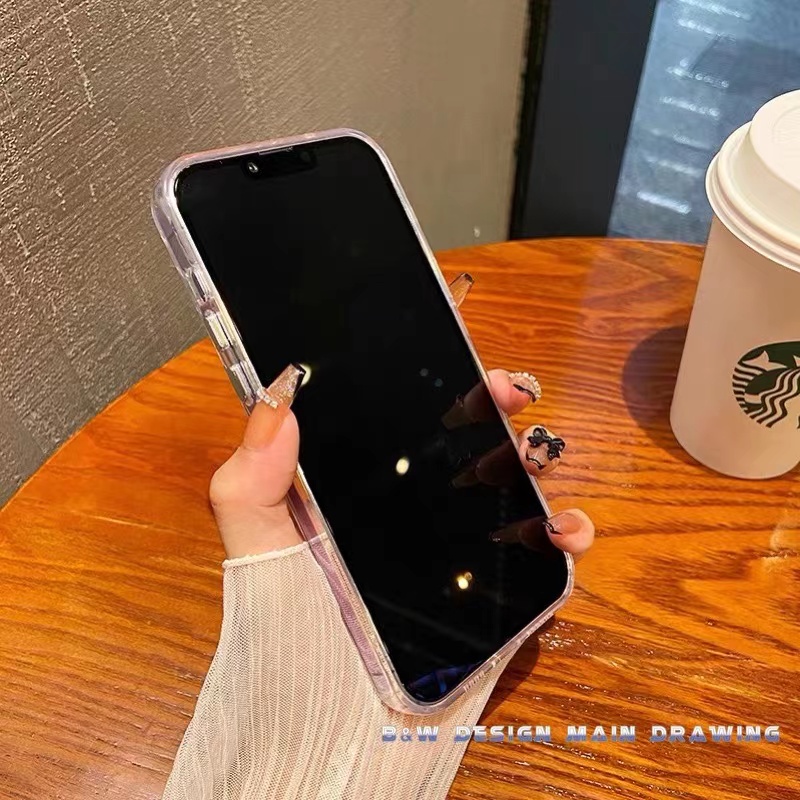 Ốp Điện Thoại TPU Mềm Trong Suốt Chống Sốc Đơn Giản Sang Trọng Cho iPhone 14 13 12 11 Pro MAX 11 IX XR XS MAX 7 8 Plus