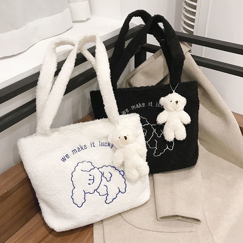 Túi tote vải canvas ulzzang unisex in hình thú cưng, phong cách hàn quốc,88 store - TV0011