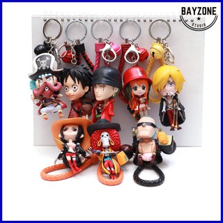 Mô hình móc khóa luffy các nhân vật trong băng mũ rơm one piece