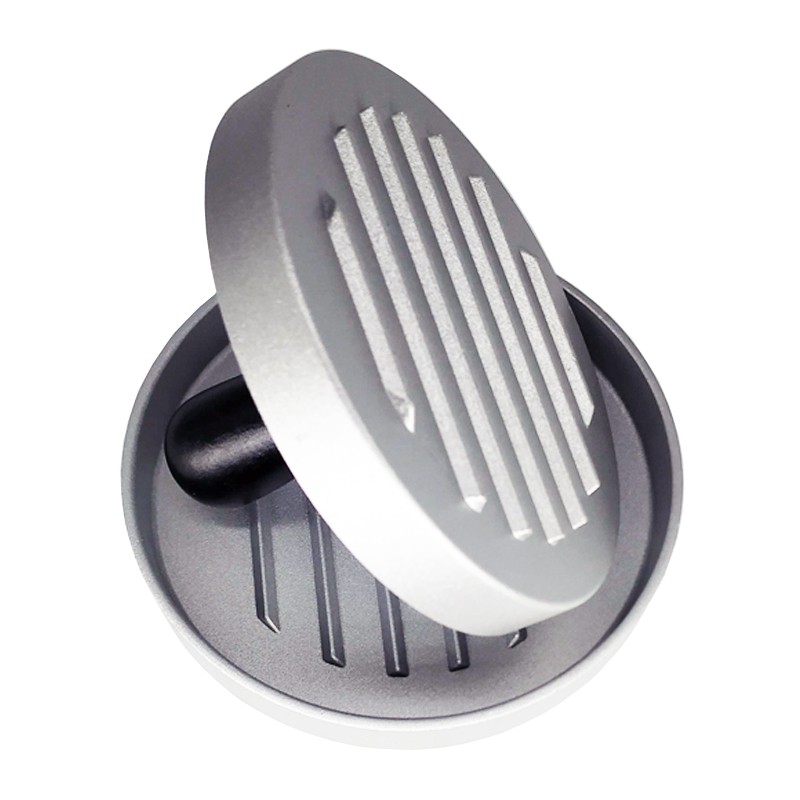 Dụng Cụ Ép Nhân Bánh Hamburger Bằng Giấy Nhôm 12cm Kèm 100 Giấy Patty