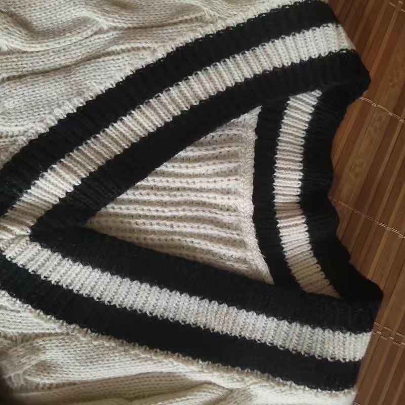 áo gile len đan form rộng  mặc cùng sơmi cực xinh | BigBuy360 - bigbuy360.vn