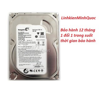 Ổ CỨNG HDD PC 3.5-250GB-320GB-500GB-Bảo hành 12 tháng.