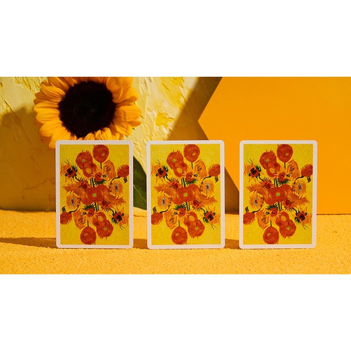 Bài Mỹ ảo thuật bicycle USA cao cấp: Van Gogh ( Sunflowers Edition) Playing Cards