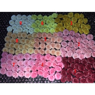 Hoa hồng bột mẫu mới siêu đẹp trang trí móng
