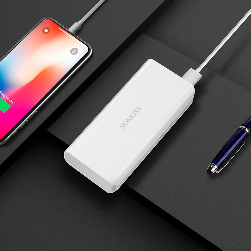 Sạc Dự Phòng  10400mAh Cổng USB Kép Thiết Kế Nhỏ Gọn Tiện Lợi Cho Xiaomi Samsung iPhone