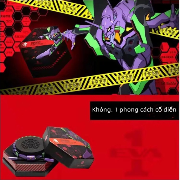 Vòng Tay Dây Giày Neon Genesis Evangelion Phiên Bản Giới Hạn Cổ Điển Cho Nam Và Nữ