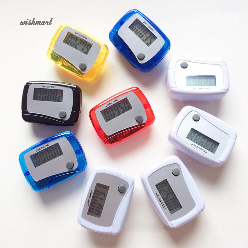 Máy đếm bước chạy bộ hiển thị màn hình LCD
