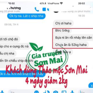 Thảo mộc giảm cân Sơn Mai