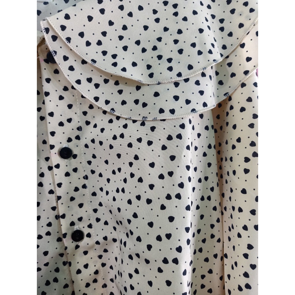 Áo sơ-mi nữ dài tay chạy viền | BigBuy360 - bigbuy360.vn