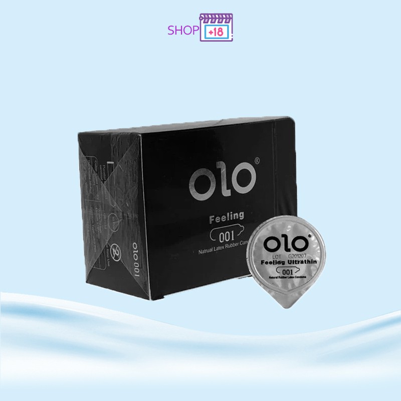 [ bcs] Bao Cao Su OLO 0.01mm Mỏng Nhất Thế Giới - Gốc Nước