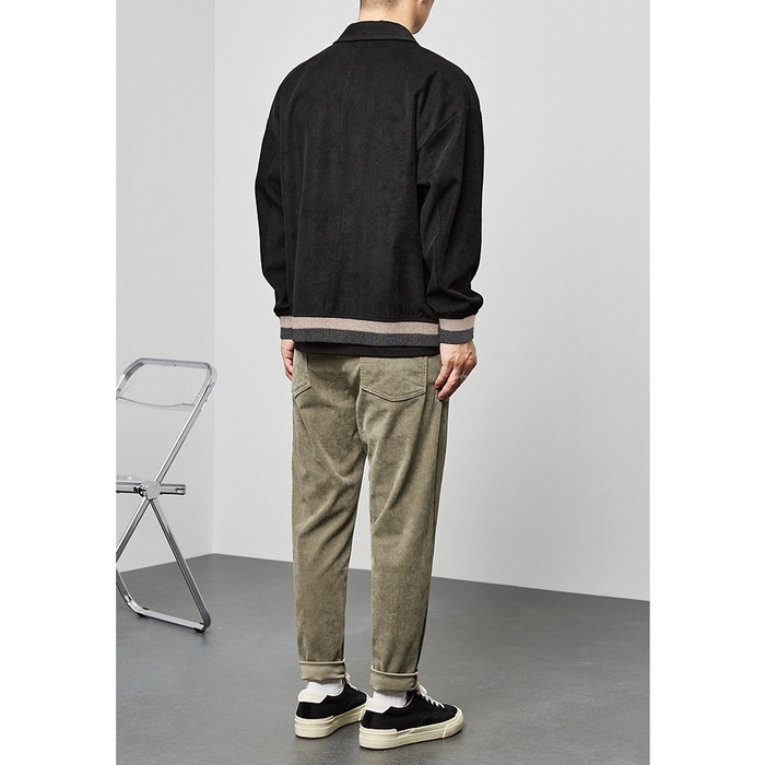 Áo khoác da lộn nam, áo khoác nam, áo khoác