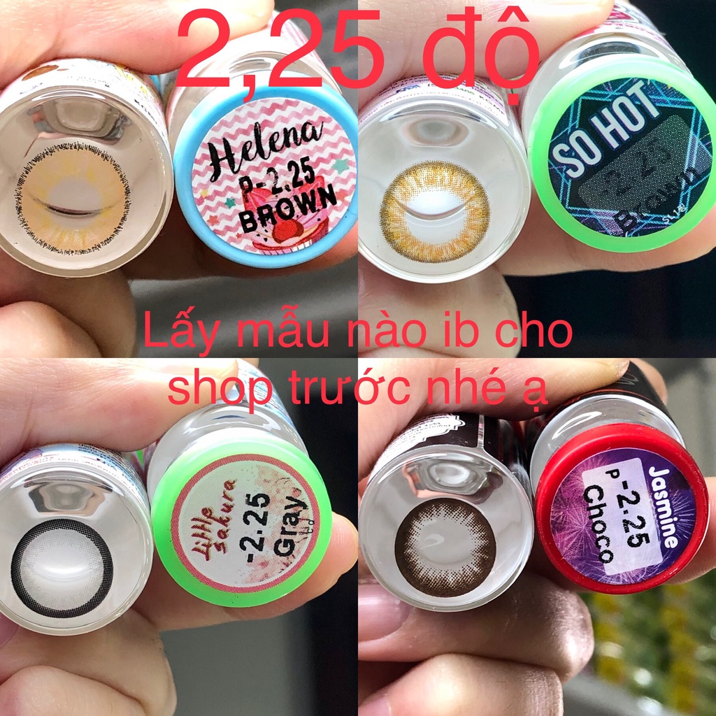 Lens Độ cận từ 0,5-0,75-1,0-1,25-1,5-1,75-2,0-2,25 độ (FREE SHIP )