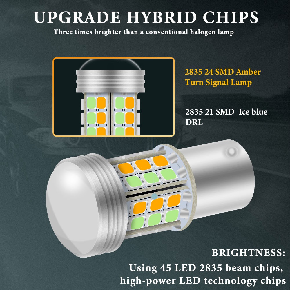 1 bóng đèn Lymoyo Led T20 1156 Ba15S P21W 1157 Bay15D P21/5W Drl R5W R10W cho ô tô
