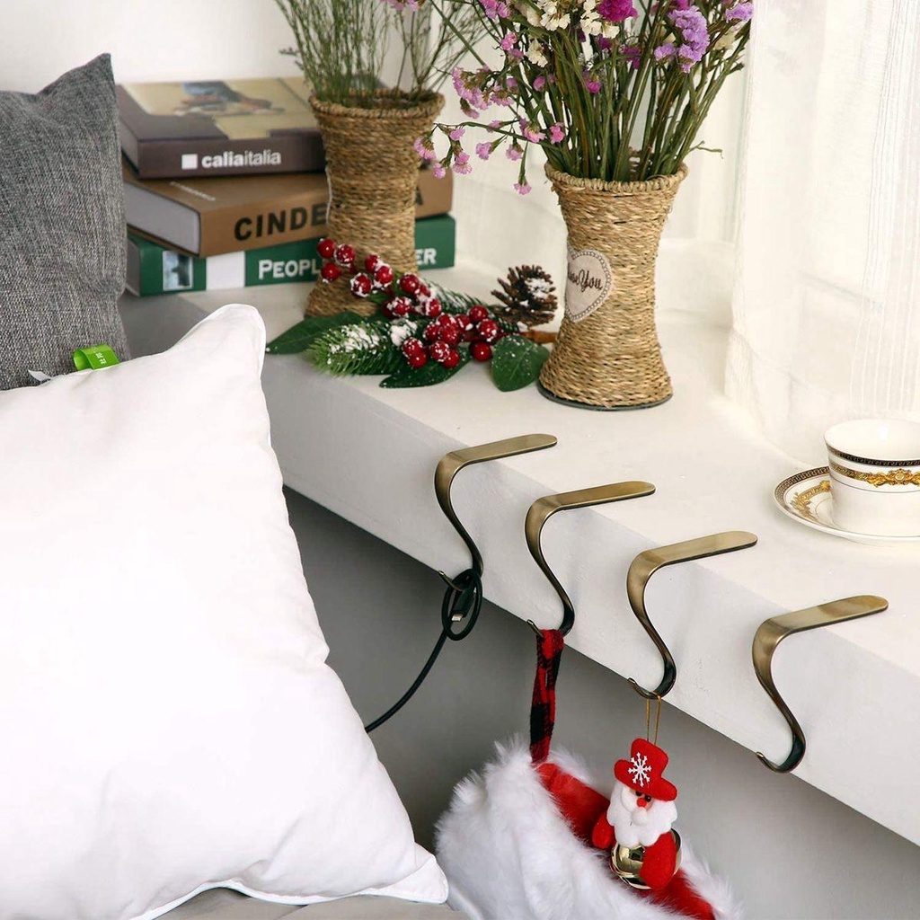 JARRED Móc Treo Vớ Giáng Sinh Bằng Kim Loại Đa Năng