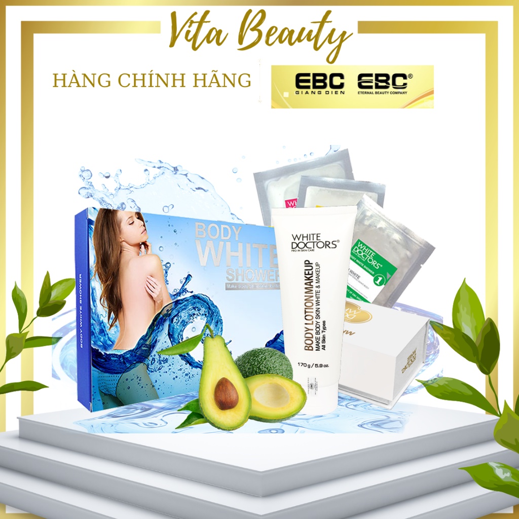 Bộ kem dưỡng trắng da toàn thân ban ngày White Doctors