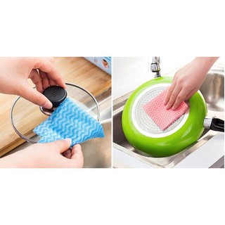 Disposable Nonwovens Cleaning Cloth Multi-purpose Extractable Dish Washing Cloth