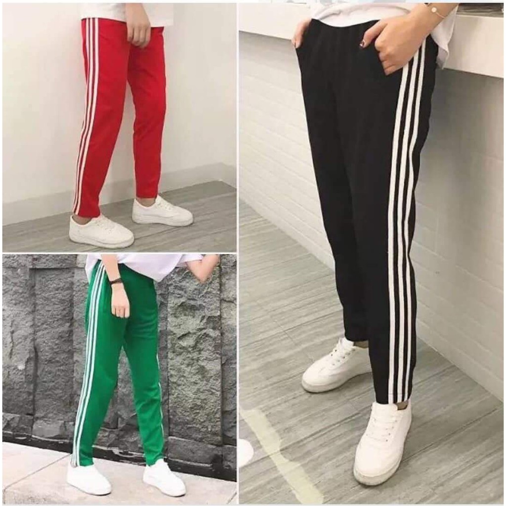 quần jogger unisex 3 line thể thao năng động cá tính G019