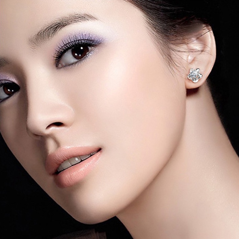 Bông tai mạ bạc 925 thời trang Hàn Quốc dành cho nữ ED002