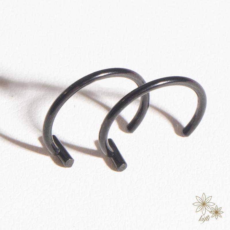 【kifli】Khuyên Kẹp Mũi/Môi/Môi Bằng Thép Titan Không Cần Khoan Lỗ