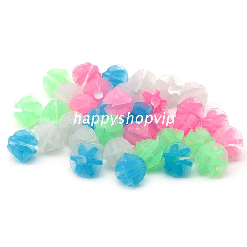 Set 36 hạt nhựa dạ quang gắn căm xe đạp