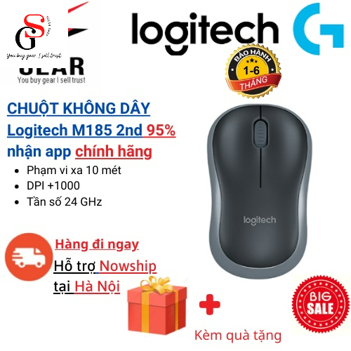 Chuột chơi game không dây Logitech MX Master 2s wireless gaming mouse CHÍNH HÃNG 2ND 97%