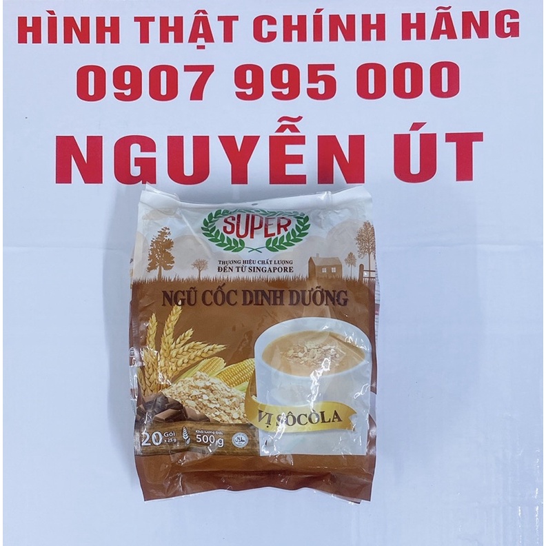 ngủ cốc dinh dưỡng super singapore