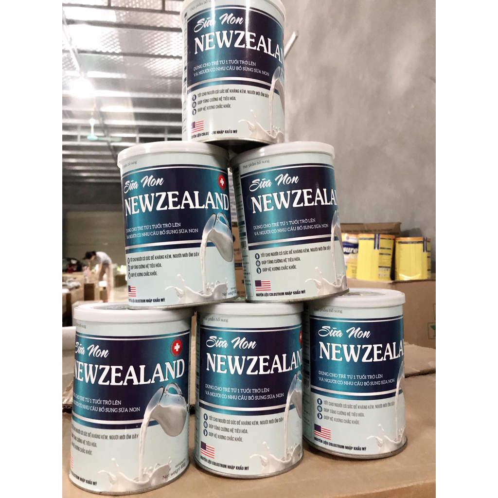 Sữa Non New Zealand Giúp Giúp Tăng Đề Kháng, Phát Triển Chiều Cao, Cân Nặng Trí Não Ở Trẻ Nhỏ [Hộp 400g]